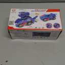 huwairen Toys for 3-6 Year Old Boys Transforming Car Toys with LED Light and Music Dinosaur Toy Birthday Gifts for 4 5 6 7 Year Old Boy (Green)