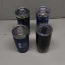 Travel Coffee Tumbler Stainless Steel Mug with Lid. Mix of 4 ( 19 Oz, 20 Oz, 24 Oz)