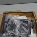 Fence Gate Kit Gate Hardware, 2 Set Anti Sag Gate Kit Heavy Duty No Sag, Anti Twist Gate Frame Corner Brackets Kit Withstand 150 lbs, Gate Hardware Kit for Wood Fence Gate