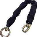 Heavy Duty Cut Proof Security Chain 6ft x 1/2 "Hardened Steel Cut Proof Lock for Motorcycles Trailers Gates Garage Anti Theft Security Chain【1.83m*12mm】