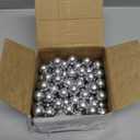 Gisafai 110 Pcs 68 Caliber Aluminum Paintball Ammo Practice Paintball Powerful Non Lethal for Shooting Training Practice