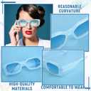 3 Pcs Blue Bride Gift Set White Canvas Tote Bag with Bow Bride to Be Hair Bow Something Blue Bridal Shower Favor Accessories for Wedding Bridesmaid Bachelorette Party Supply