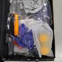 EXtremeRate Classic SwitchCube Style Faceplate Backplate Handles Cover, Octagonal Gated Sticks Design DIY Replacement Grip Housing Shell for Nintendo Switch Pro Controller - Controller NOT Included