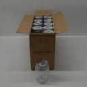 Clear Mason Jars 16 Ounce Plastic Storage Containers With Lids 10 Pack Plastic Jars,BPA FreeSliver