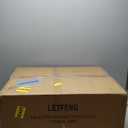 LetFeng 6-Pan Commercial Food Warmer Propane Food Warmer Cart Stainless Steel Buffet Catering Food Warmer with 4 Lockable Wheels Outdoor Steam Table Good for Parties Buffet Servers and Warmers