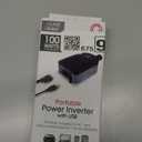DI GE PORTABLE INVERTER W/USB 100/200W