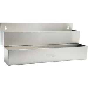 Winco Double Speed Rail, 22-Inch, Stainless Steel