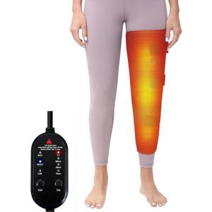 Leg Heating Pad for Pain Relief, Electric Knee Heating for Knee Pain, Legs and Calf Heating Pad for Better Circulation, Pain Relief, Adjustable Size (S/M)