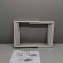 LBG Products Window Air Conditioner Side Panel and Frame Set,AC Accordion Filler Kit,Fits Most 5000BTU Window Air Conditioners
