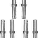 DOITOOL 6 Pcs Scaffolding pins 1 3/8 inches Heavy Duty Scaffolding Coupling Pins Spring Locking Scaffold Retainers Accessories for Connection and Stability