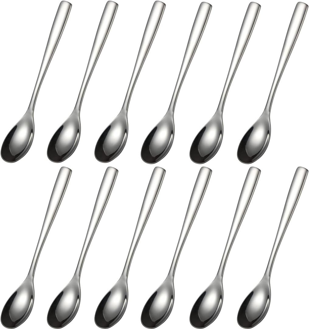 Demitasse Espresso Spoons Stainless Steel Mini Coffee Spoons Tea Spoons for Dessert Set of 12
