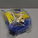 16.5 Ft Flexible Race Track with Support Compatible with Hot Wheels 1/64 Cars, Toddle Kids Toys Christmas Birthday Gifts Party Favors for Boys Girls Grandkids Age 2 3 4 5 6 7 8 (Blue)