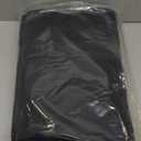 Amazon Basics 6-Piece Highly Absorbent Fade-Resistant Towel Set, 100% Cotton Towels for Bathroom, Soft, 2 Bath Towels, 2 Hand Towels, 2 Washcloths, Black