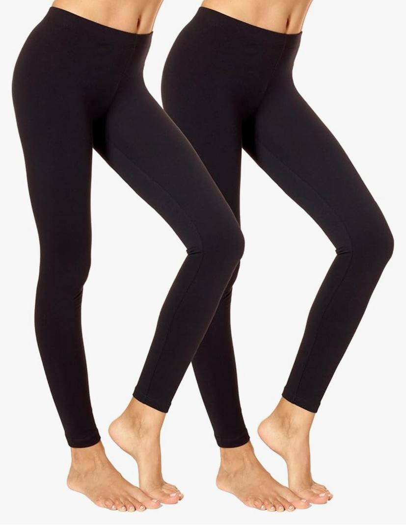 No Nonsense Womens Cotton Legging. Size S