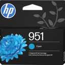 HP 951 Cyan Ink Cartridge | Works with OfficeJet 8600, Pro 251dw, 276dw, 8100, 8610, 8620, 8630 | Eligible for Instant Ink | CN050AN
