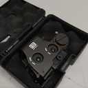 Holographic Sight 551 552 553 556 558 Red Green Dot Holo Sight Metal Scope 10 Levels Brightness Adjustment Holographic Sight (Black)