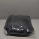 WESTERN HOME WH Calming Anti-Anxiety Donut Dog & Cat Bed, Warming Cozy Soft Round Cushion, Fluffy Faux Fur Plush Cuddler for Small Medium Dogs and Cats (20.0"L x 20.0"W x 8.0"Th, Black)