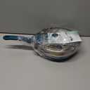 Rachael Ray Create Delicious Deep Nonstick Frying Pan / Fry Pan / Skillet with Lid - 9.5 Inch, Blue (Teal Shimmer)