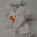 Jishi 50 FT Christmas Garland White Tinsel Garland Christmas Tree Decorations - Non-Lit Xmas Holiday Decor Outdoor Indoor Home Garden Outside Wedding Party Artificial Thick White Decorative Garland