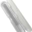 3 x Glass Nail File with Case - Long Glass Nail Buffer for Shining Natural Nails and Smooth Natural Nail Edges, Nano Nail File (2, Count)