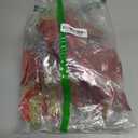 Childom 12 PCS Poinsettia Flower Artificial Poinsettia Christmas Decoration 8.7'' Dark Red Glitter Poinsettias Christmas Ornaments Xmas Tree Flower Decor with Clips DIY Xmas Wreath Home Party Decor