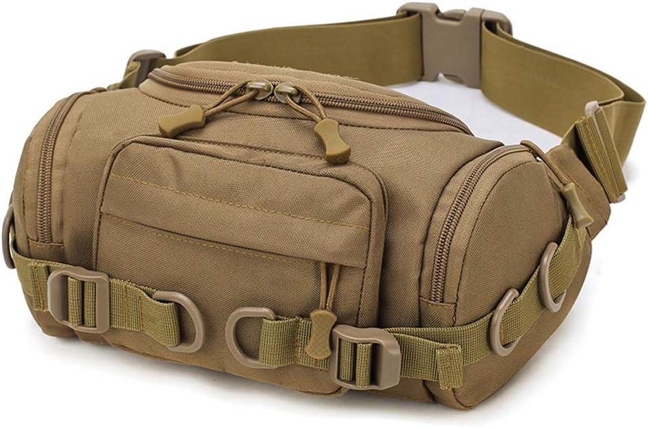 Outdoo Peak Multifunction Camouflage Fanny Pack Cycling Running Belt Pouch (Brown)