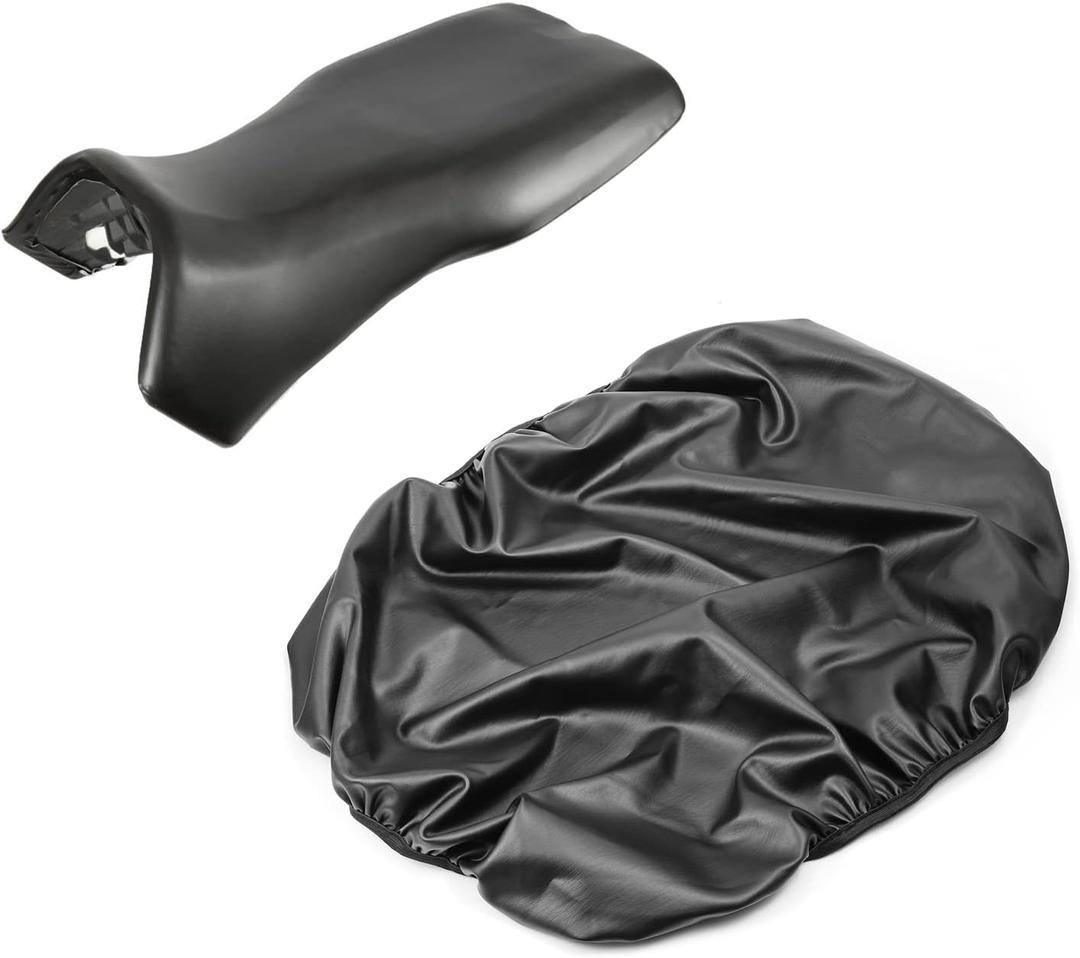 MOTO1988 Leather Seat Cover Compatible with Polaris Sportsman 400 450 500 600 700 800 MV7 Hawkeye 300 400