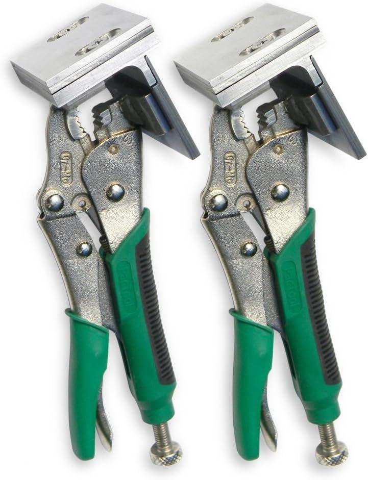 PacTool SA907 Adjustable Z-Clamp Panel Siding Installation Tool - Contractor Grade Siding Tools, Green