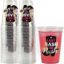 Fun Express Bachelorette Nash Bash Disposable Plastic Cups, 50 Ct | Bulk