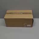 M8-1.25 Metric Thread Bolts Plastic Furniture Legs 4 Inch Black Square Sofa Feet with Plate Nuts - Couch Feet Replacement - Couch Legs Set of 8