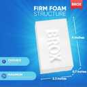 Magic Eraser Sponge - 18 Count Melamine Sponge - Long Lasting Multi Surface Cleaner - Bathroom, Shower, Wall Cleaner - Foam Cleaning Pads - Extra Durable Eraser Sponges