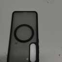 JETech Magnetic Case for Samsung Galaxy S23+ / S23 Plus 5G 6.6-Inch, Compatible with MagSafe, Translucent Matte Back Shockproof Phone Cover (Black)