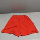 Lands' End Womens Comfort Waist 9in Swim Short Panty New Compass Red, Size Small