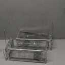 Anyhall 2-Pack Chipmunk Traps Humane Live Mouse Rat Cage Traps for Indoor and Outdoor Use (Silver)