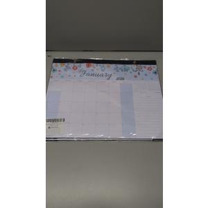 Calendar 2026-2027, Monthly Desk Calendar from Jan 2026 to Jun 2027, 15" x 12", Large Desktop Calendar Monthly, Perfect for Home or Office, Floral (Desk(15" x12 "）) Pack of 2