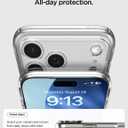 Spigen for iPhone 17 Pro Max Case, Ultra Hybrid [TPU Covered Camera Control] [Anti-Yellowing] [No Magnet Ring] - Crystal Clear