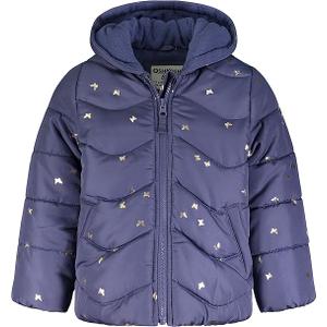 Baby Girls Winter Jacket Thick Warm Clothes 12M Kids Cute  Print Hooded Coat Outwear