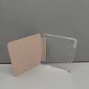 Case for iPad (A16) 11th Generation 11 Inch 2025, iPad 10th Gen 10.9 Inch 2022 with Pencil Holder,Slim&Lightweight Cover,TPU Hybrid Clear Transparent Back,Anti-Yellow,Auto Wake/Sleep(Pink)