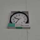 La Crosse 404-3020B 8-inch Basics Quartz Analog Wall Clock - Black