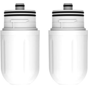 Bidet Attachment for Toilet with 2 Pack Filter,Ultra-Slim Non-Electric Self Cleaning Dual Nozzle Hygienic Bidet Toilet Seat,Removes Chlorine, Filters with Pressure Controls (Only 2 Pack Filter)