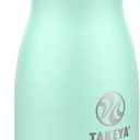 Takeya Traveler Leakproof Coffee Mug - Carrying Loop - Insulated Drinkware for Everyday Use - Durable & Portable with Spill-Proof Design - 17 oz, Aqua