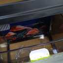 Mini Fish Tank Small Aquarium 1 Gallon Fish Bowl 6 Color Auto-Looping Light 3 in 1 Quiet Pump with Filteration & Oxygenation & Circulation,Submarine Background,Thickened Base