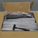 Mavivegue Book Shelf, 12 Cube Storage Organizer, DIY Bookcase, Metal Bookshelf,Tall Book case for Bedroom, Living Room,Office,Closet, Black Cubicle Rack