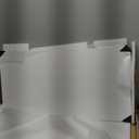 Neoaider Upgrade Wall Mounted Folding Table 31.5”L x 15.7”W, Laundry Folding Table with Heavy Duty Metal Collapsible Shelf Brackets, Wall Mounted Desk Fold Down for Small Spaces, White