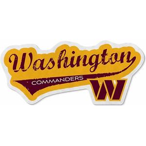 Washington Commanders Pennant Distressed Shape Cut Soft Felt 