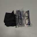 acavefox 4 Pack Reading Glasses 1.5 Men Readers Computer Blue Light Blocking Fashion Comfortable Eyeglasses with Spring Hinge