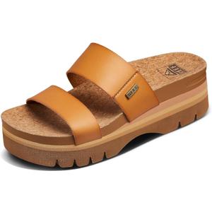 REEF Women's, Cushion Vista Higher Slide (8, Natural)