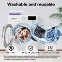 Reusable Dog Diapers Female Large Washable, Premium Doggie Diaper for Dogs, Pack of 3, Highly Absorbent Dog Diaper for Heat, Incontinence and Puppy Training(L)