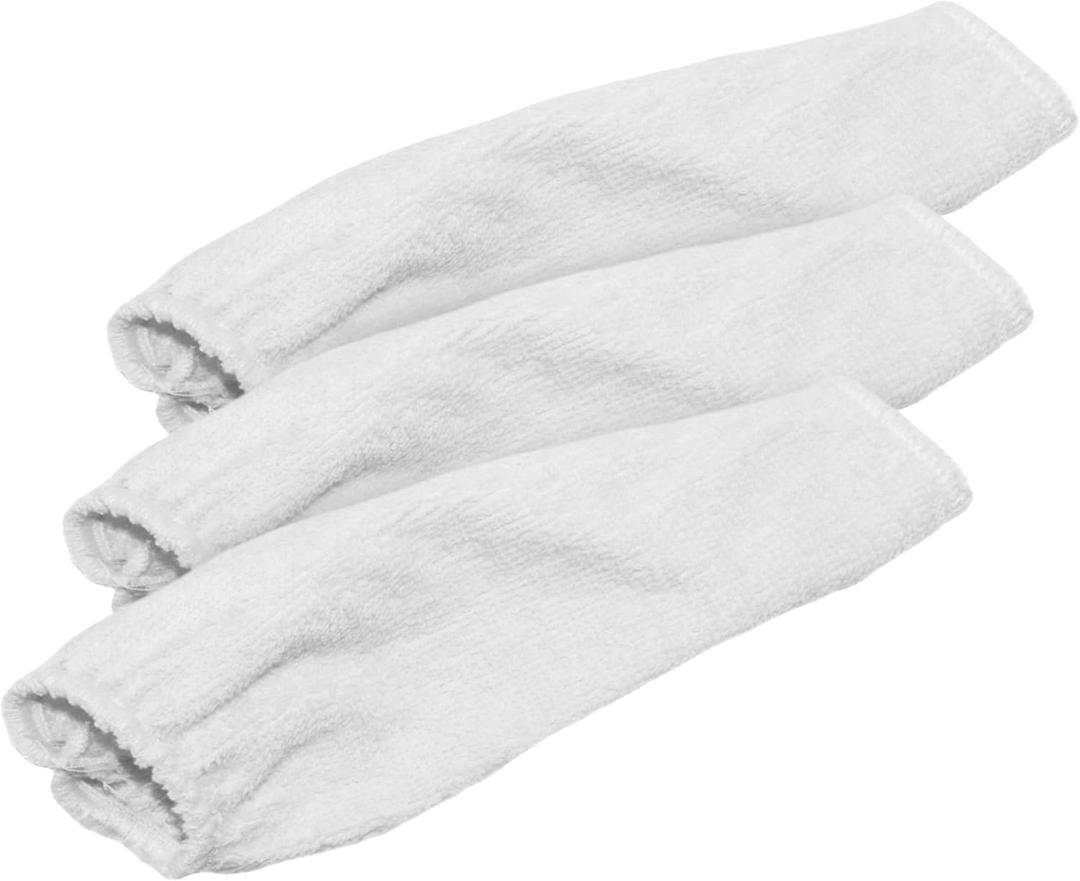 Rehabilitation Advantage Cloth Hand Cone Covers, White, Set of 3