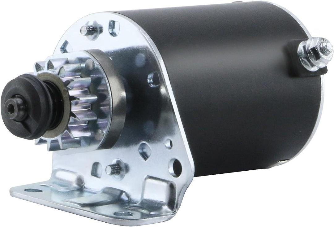 Briggs and Stratton Starter Replacement for 14 Teeth 593934 693551 030221 5777N, 12 12.5 13 14 15.5 16 16.5 17 17.5 18 18.5 19.5 HP Cub Cadet 11 16 18 RTZ LT1018 John Deere D100 105 L100 Toro